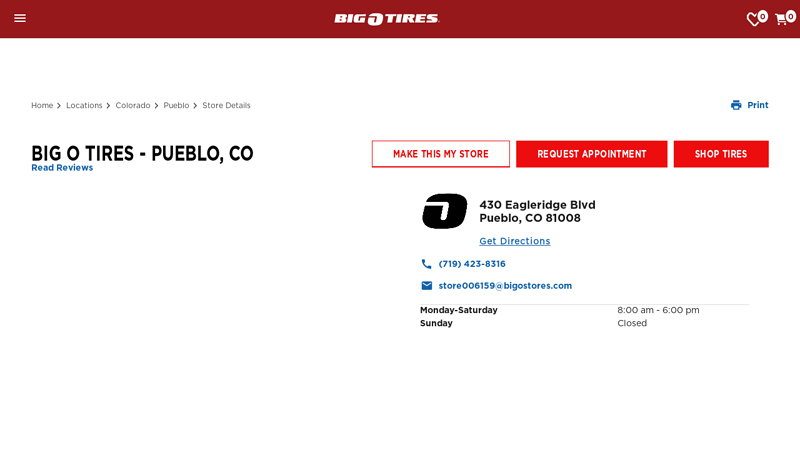 Shop Tires & Auto Service at Eagleridge Blvd, Pueblo, CO 81008 Auto Parts auto parts stores in pueblo colorado