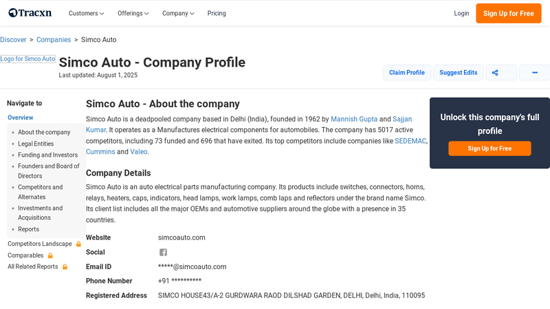 Simco Auto simco auto parts