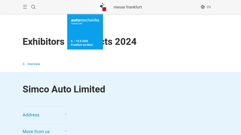 Simco Auto Limited simco auto body parts
