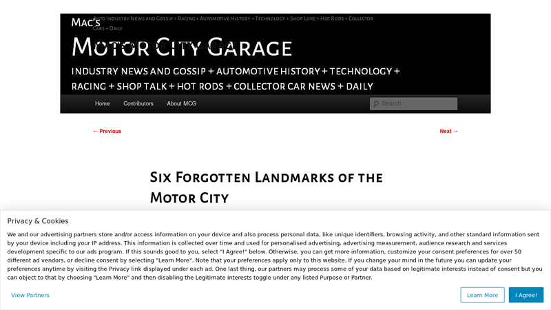 Six Forgotten Landmarks of the Motor City holbrook auto parts detroit mi