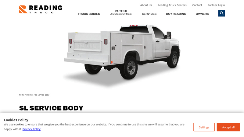 SL Service Truck Body reading truck body parts catalog