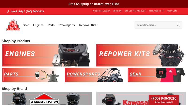 Small Engine Warehouse honda small motor parts