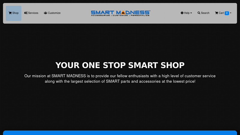 Smart Madness smart car auto parts