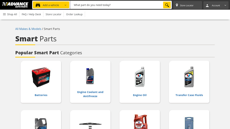 Smart Parts Catalog smart car auto parts