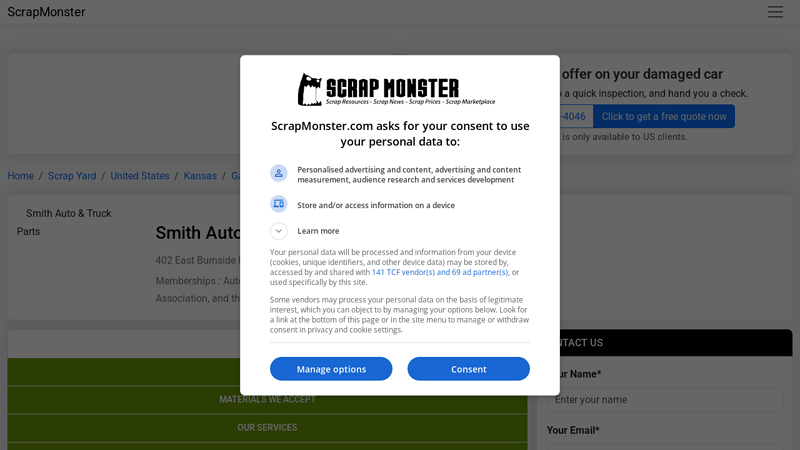 Smith Auto & Truck Parts auto parts garden city kansas