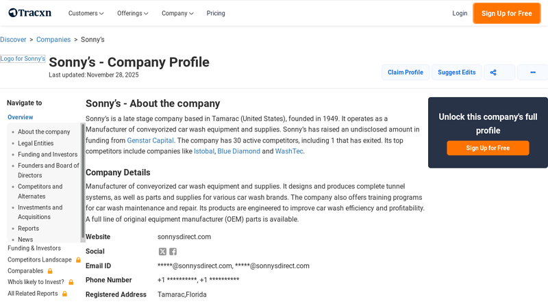 Sonny's sonny's auto parts