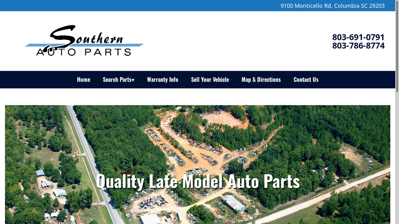 Southern Auto Parts used car parts columbia sc