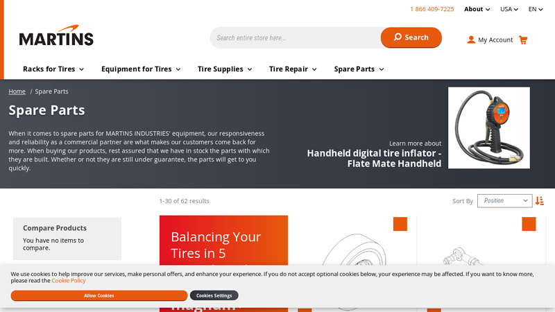 Spare Parts martins auto parts