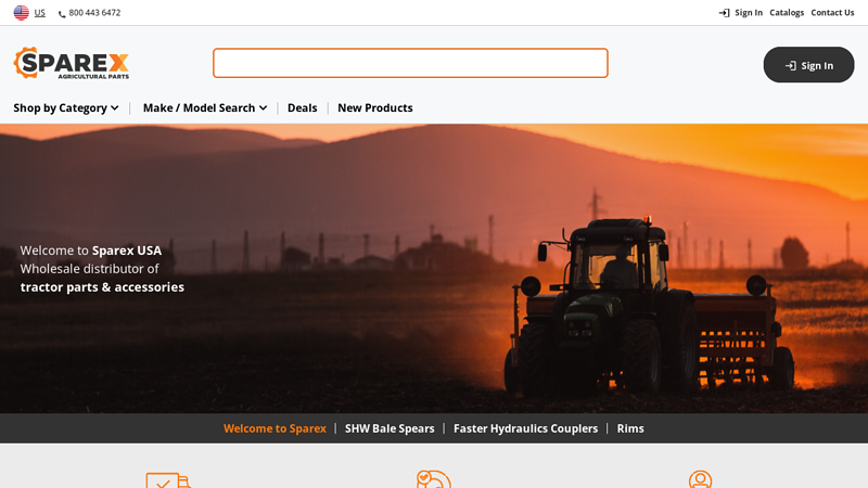 Sparex shibaura tractor parts