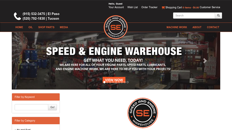 Speed & Engine Warehouse car parts el paso tx
