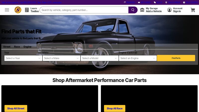 Speedway Motors used car parts lincoln ne