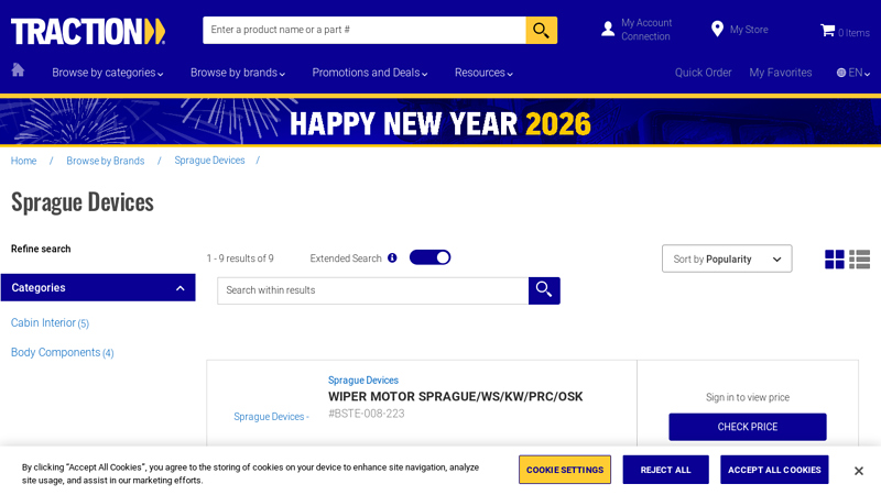 Sprague Devices sprague auto parts inc