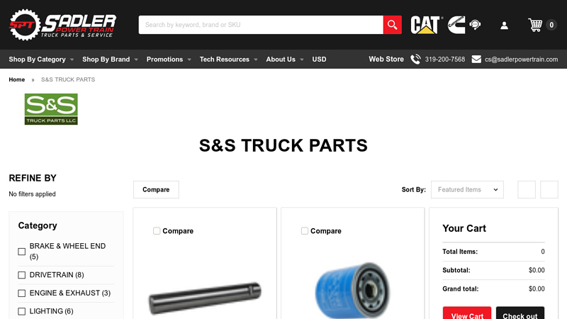 S&S Truck Parts - Reliable Truck Solutions s&s truck parts inc