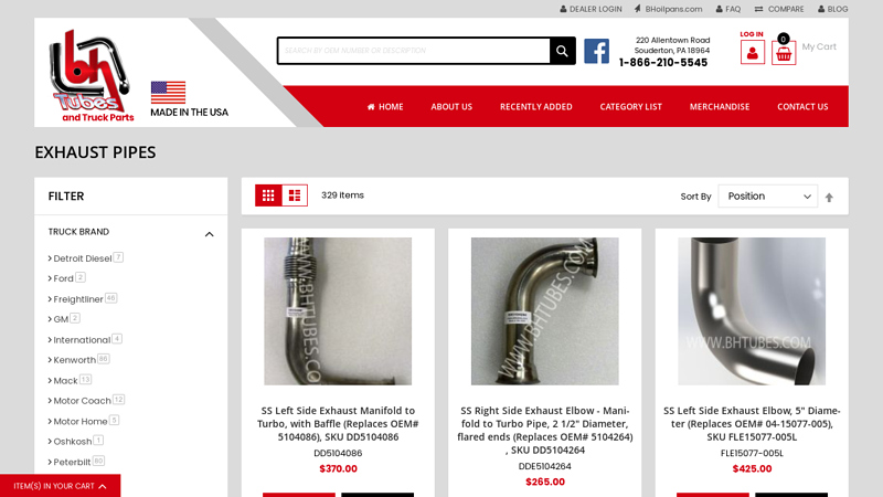 Stainless Steel Flanged Flexible Exhaust Pipes Manufacturer semi truck exhaust parts