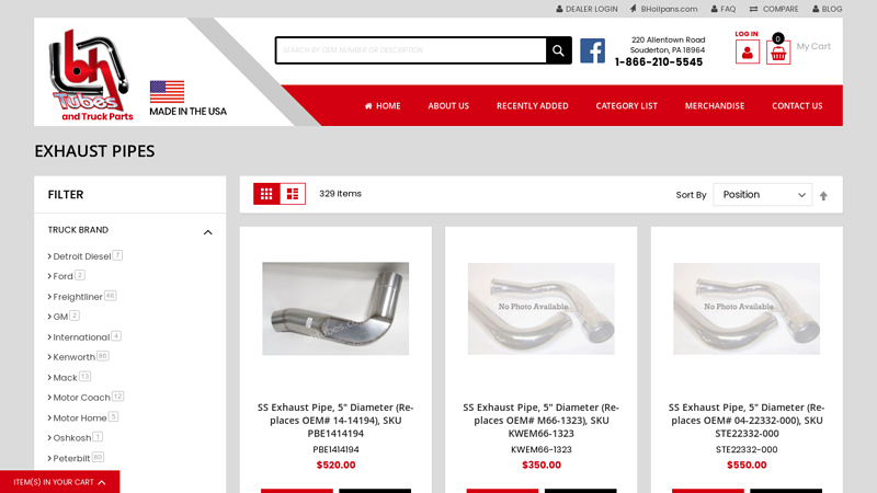 Stainless Steel Flanged Flexible Exhaust Pipes Manufacturer tractor trailer exhaust parts