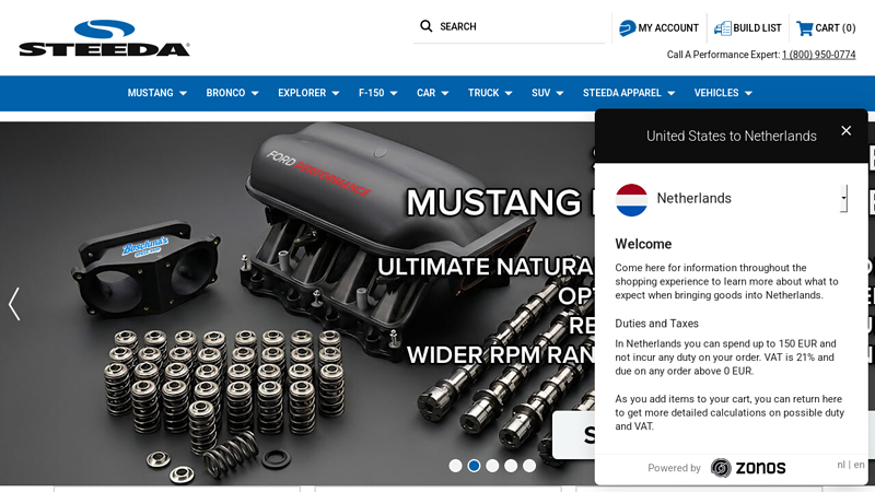 Steeda: Ford Automotive Parts ford mustang performance parts