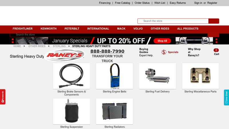 Sterling Heavy Duty Parts sterling truck parts near me