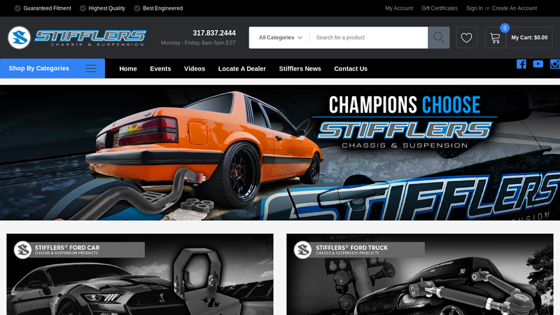 Stifflers Chassis & Suspension obs ford parts