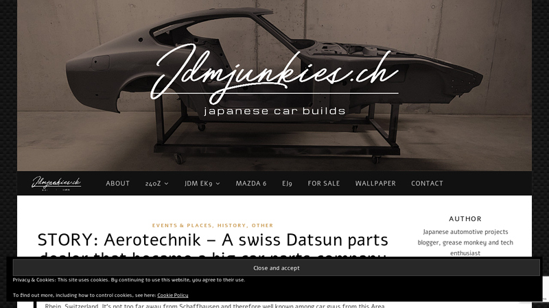 STORY: Aerotechnik datsun z car parts