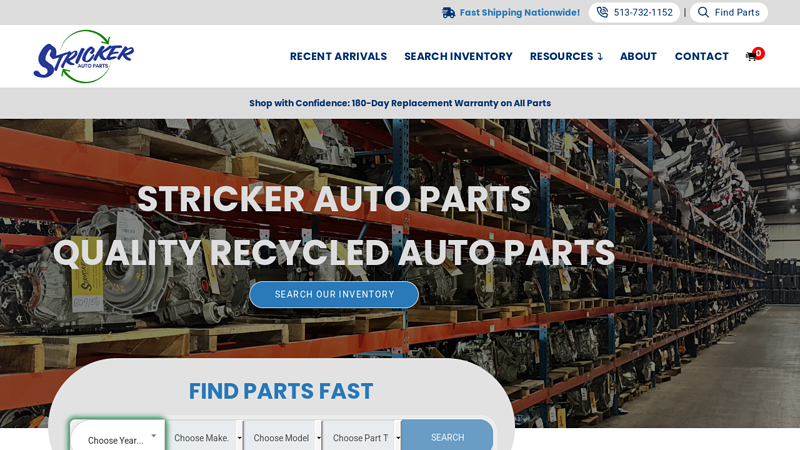 Stricker Auto Parts used auto parts cincinnati ohio