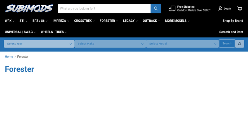 Subaru Forester Aftermarket Parts & Performance Upgrades subaru forester car parts