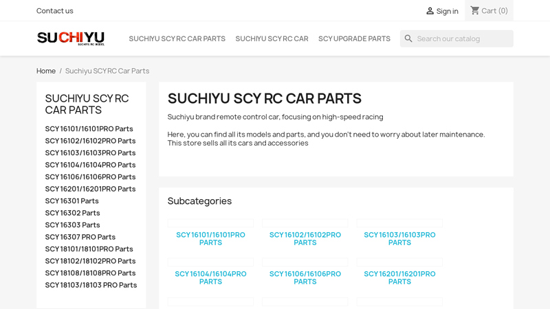 Suchiyu SCY RC Car Parts rc car parts near me