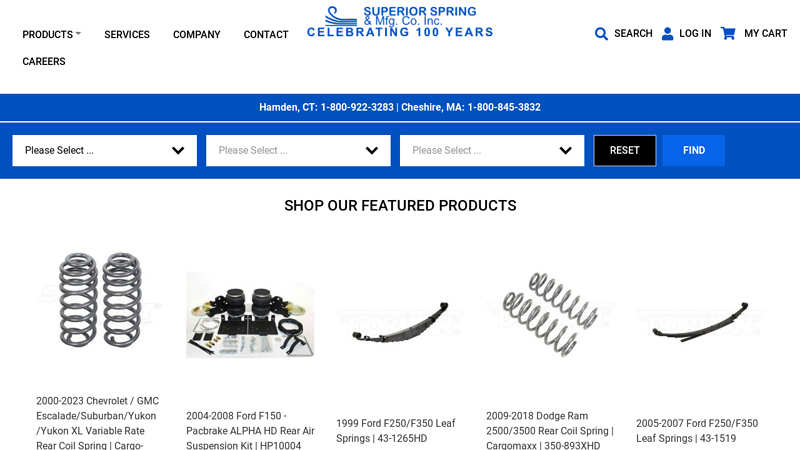 Superior Spring Mfg. Co. Inc superior truck parts
