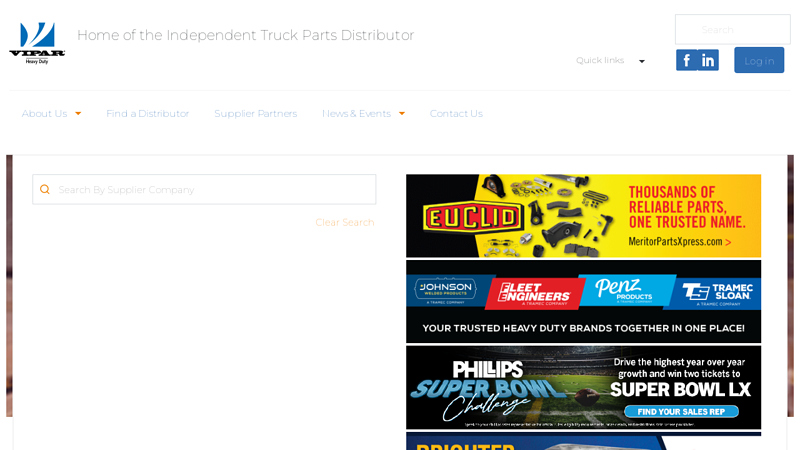 Supplier Partners fleet truck parts inc