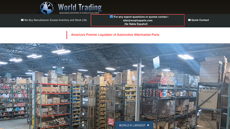 Surplus & Closeout Auto Parts spare parts auto surplus