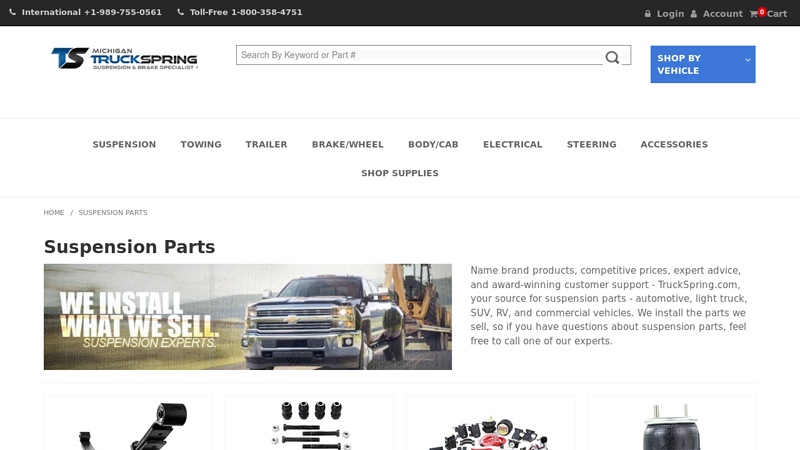 Suspension Parts truck suspension parts