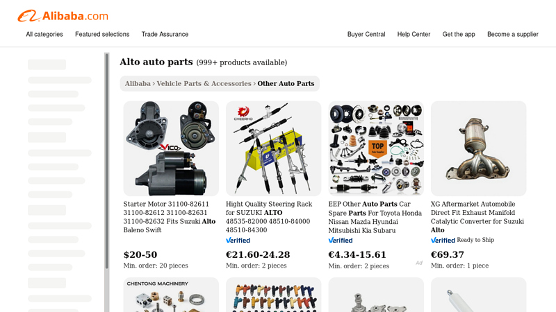 Suzuki Alto Auto Parts alto auto parts