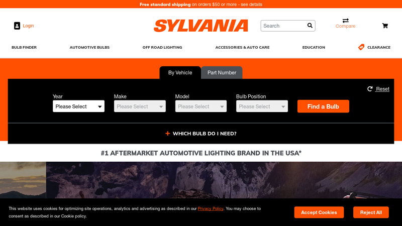 SYLVANIA Automotive auto parts lamp