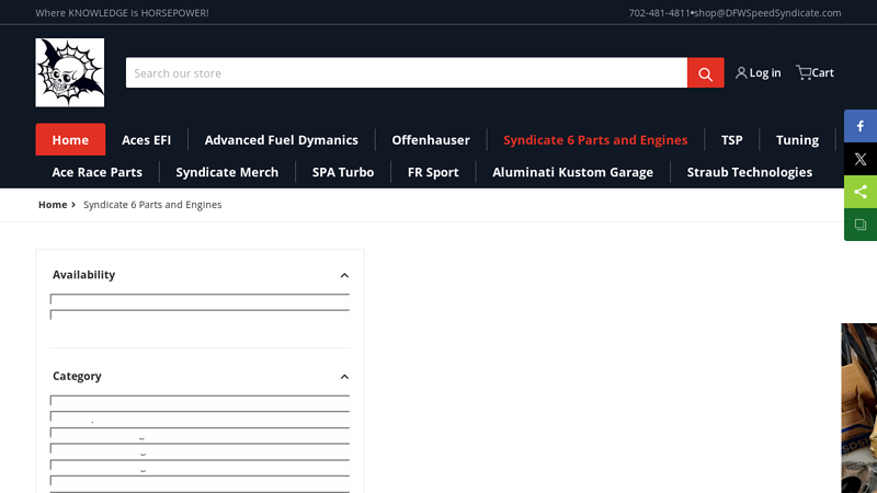 Syndicate 6 Parts and Engines ford 300 6 cylinder performance parts
