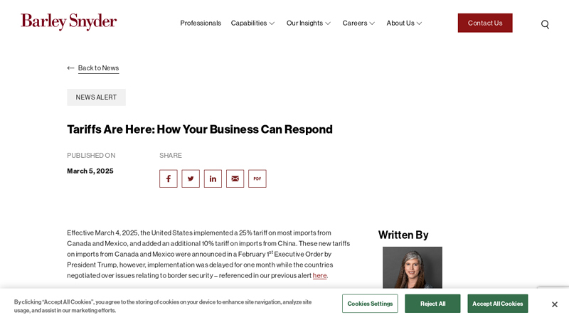 Tariffs Are Here: How Your Business Can Respond abby's auto parts