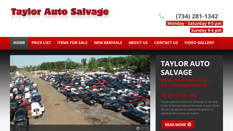 Taylor Auto Salvage used auto parts detroit