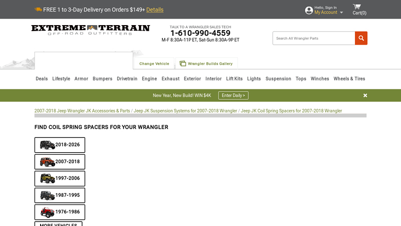 Teraflex 1 advance auto parts teraflex 1 front coil spring spacer