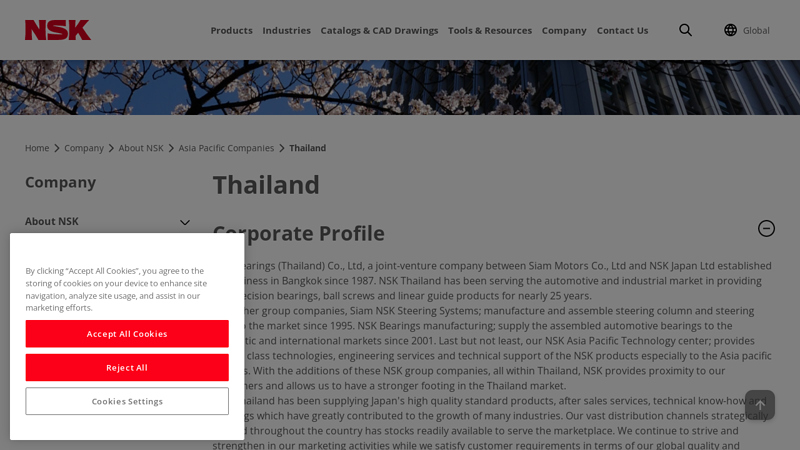 Thailand siam motor parts and accessory