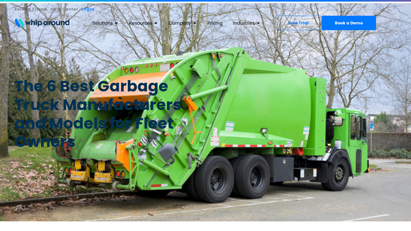 The 6  Garbage Truck Manufacturers and Models for Fleet Owners 6 states truck parts