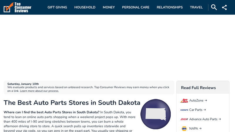 The  Auto Parts Stores in South Dakota for 2025 auto parts store sioux falls