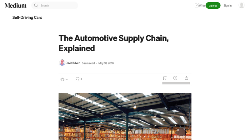 The Automotive Supply Chain, Explained self service auto parts