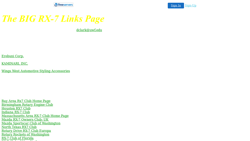 The BIG RX rx7 auto parts