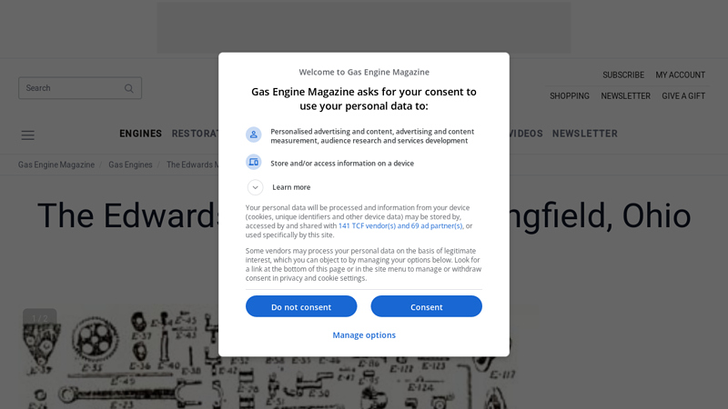 The Edwards Motor Co. Of Springfield, Ohio edwards auto parts