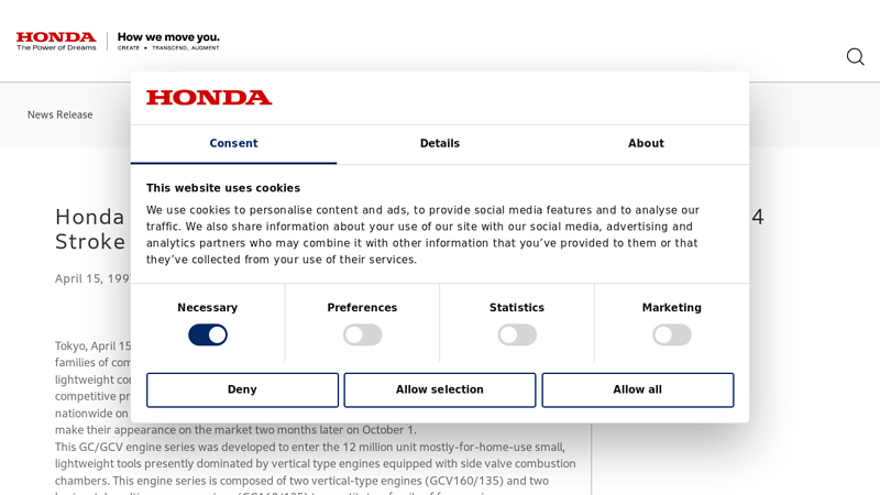 the GC and GCV Series honda gc160 5.0 parts