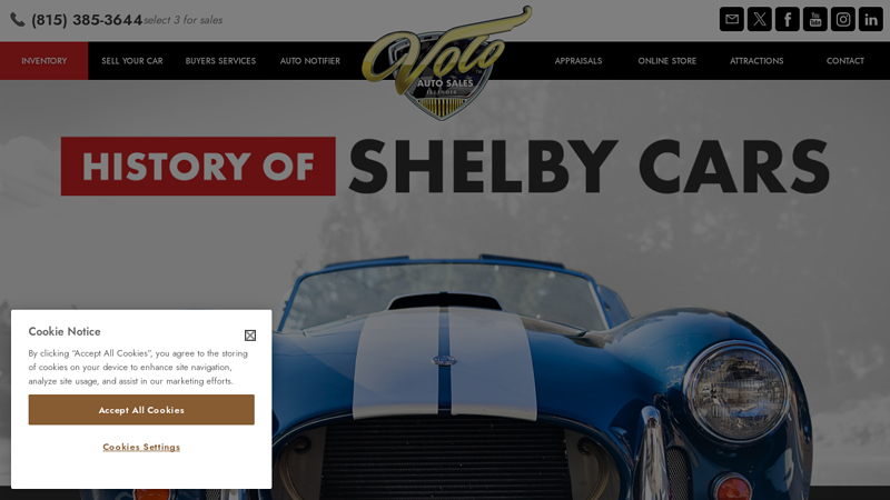 The History of Shelby Cars auto parts of shelby