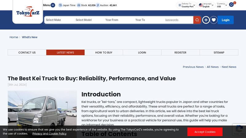 The  Kei Truck to Buy japanese mini truck parts