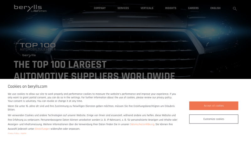 the  largest automotive suppliers worldwide b auto parts