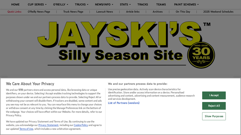 The Progress Group sponsoring fall O'Reilly Auto Parts Series race ... orielys auto parts hours