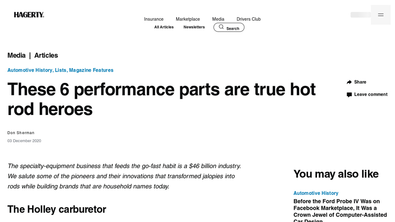 These 6 performance parts are true hot rod heroes ford 300 6 cyl performance parts