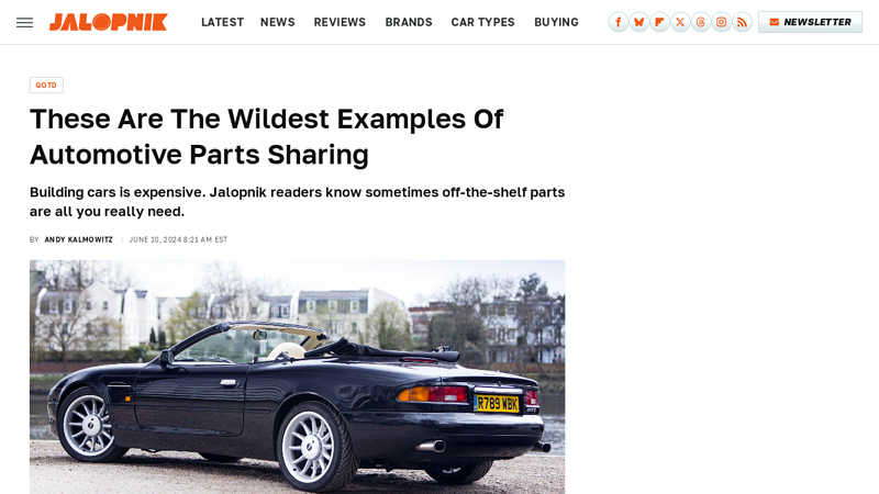 These Are The Wildest Examples Of Automotive Parts Sharing azteca auto parts