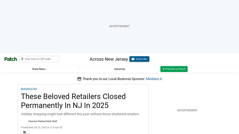 These Beloved Retailers Closed Permanently In NJ In 2025 advance auto parts ledgewood nj